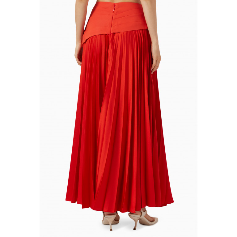 Acler - Marion Pleated Maxi Skirt
