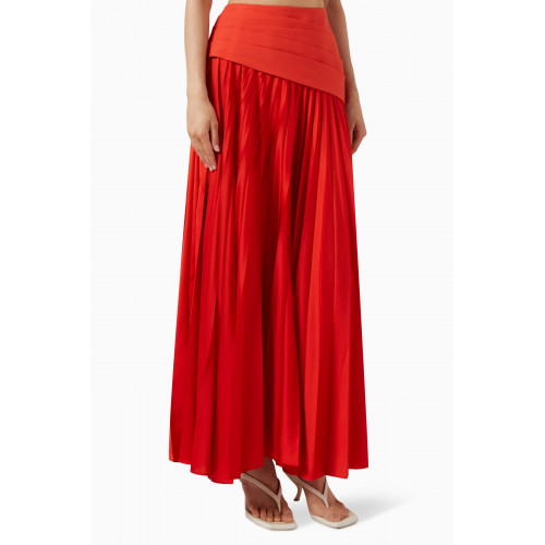 Acler - Marion Pleated Maxi Skirt