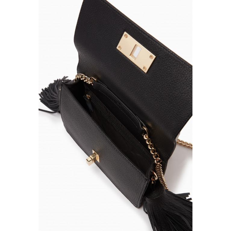 Elisabetta Franchi - Tassel Crossbody Bag in Faux Leather