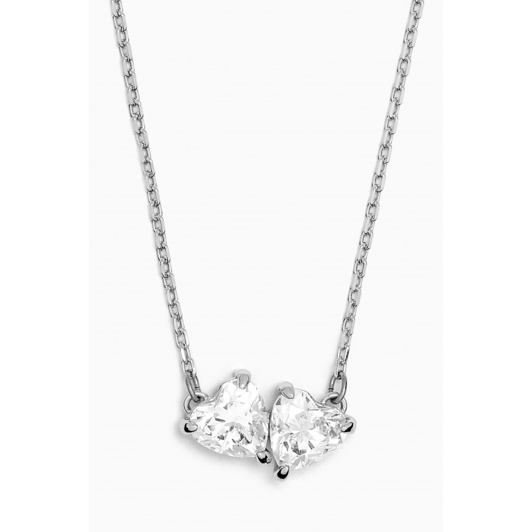 Swarovski - Attract Soul Necklace in Rhodium-plated Metal
