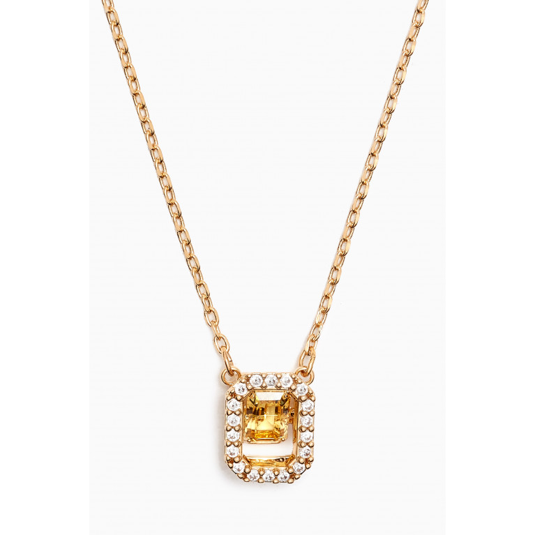 Swarovski - Millenia Necklace in Yellow-gold Plated Metal