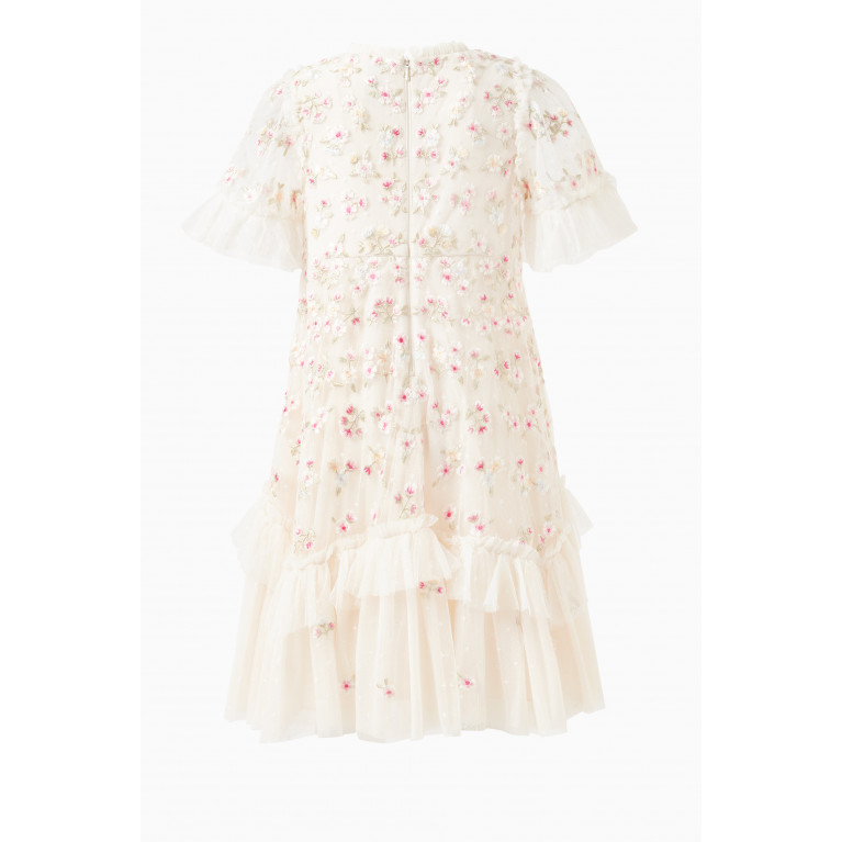 Needle & Thread - Evening Primrose Floral Dress in Polyester