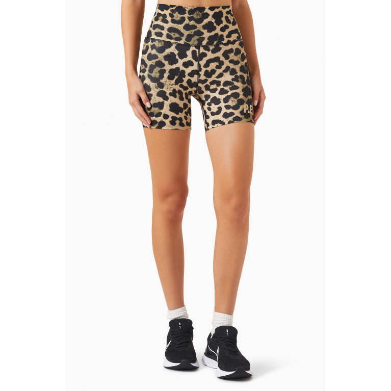 P.E. Nation - Valley One Biker Shorts in Recycled Nylon
