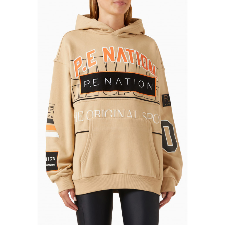 P.E. Nation - Defending Champion Hoodie in Brushed Organic Cotton Fleece
