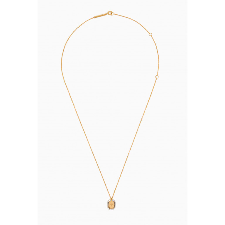 PDPAOLA - Aries Necklace in Gold-plated Sterling Silver