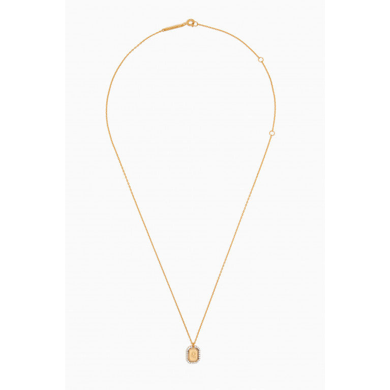 PDPAOLA - Leo Necklace in Gold-plated Sterling Silver