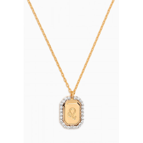 PDPAOLA - Leo Necklace in Gold-plated Sterling Silver
