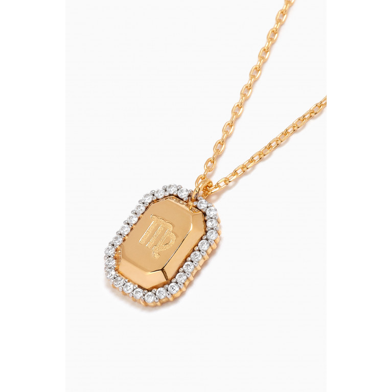 PDPAOLA - Virgo Necklace in Gold-plated Sterling Silver