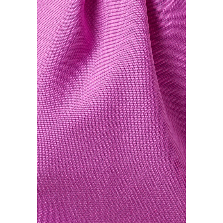 Elliatt - Harlyn One-shoulder Mini Dress Purple