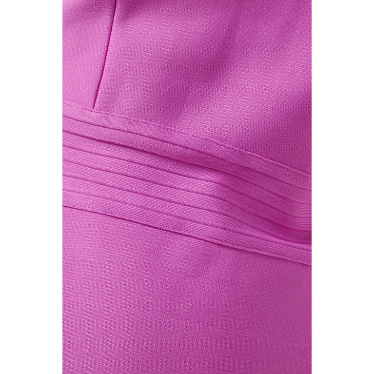 Elliatt - Makena One-shoulder Midi Dress Purple