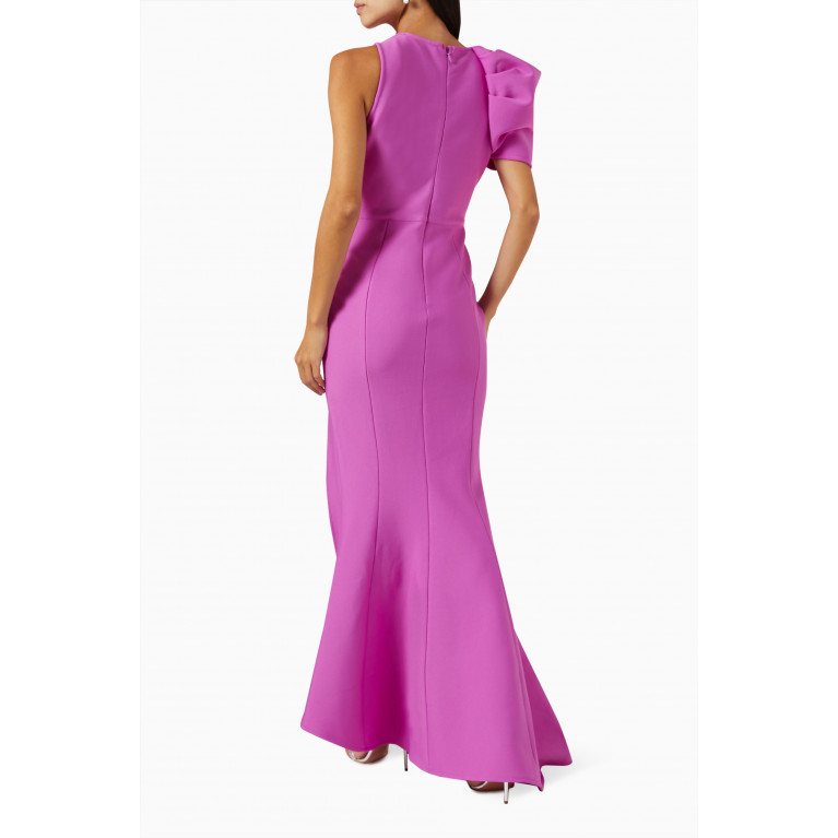 Elliatt - Hensely One-shoulder Maxi Dress Purple