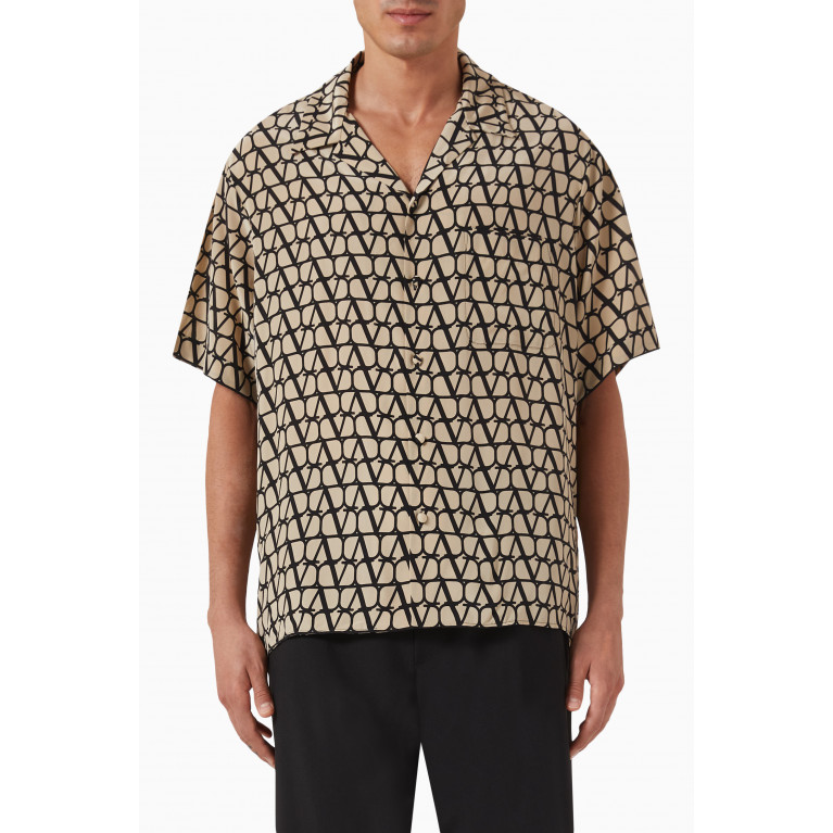 Valentino - Valentino Toile Iconographe Print Shirt in Silk