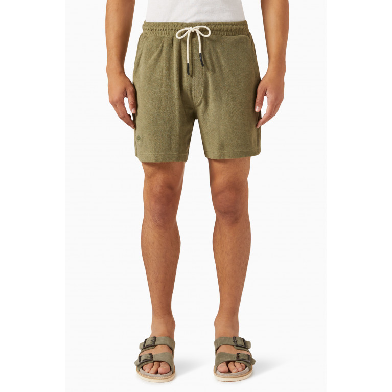 OAS - Drawstring Shorts in Cotton Terry