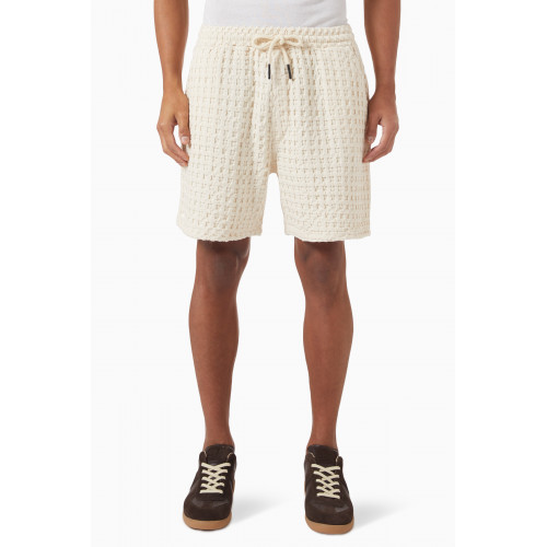 OAS - Porto Waffle Shorts in Cotton