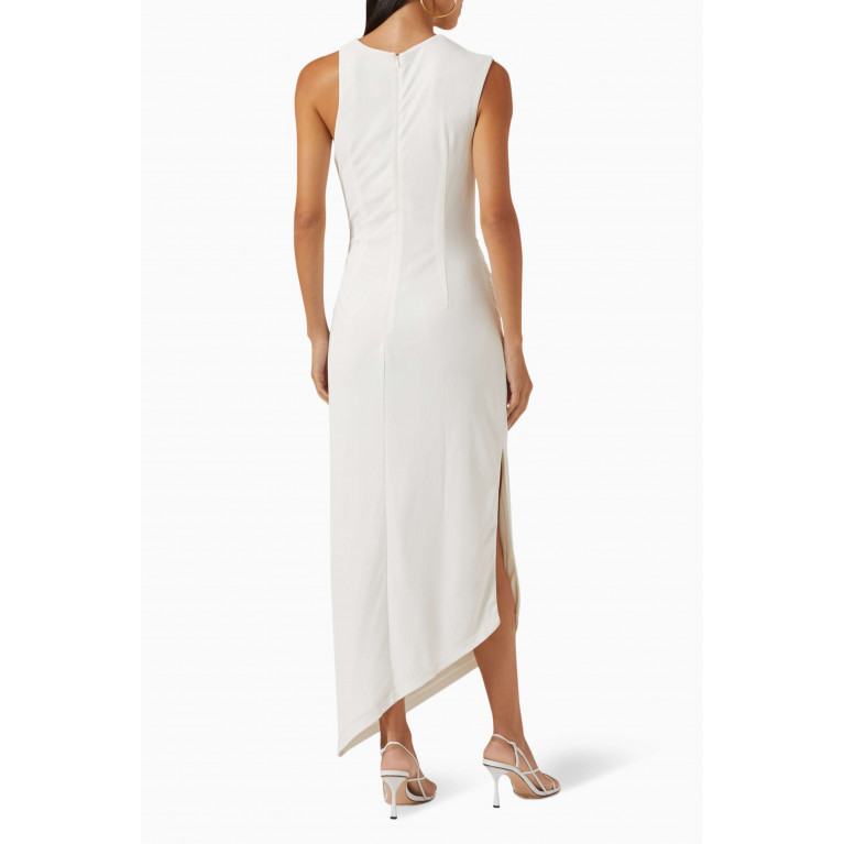 C/MEO - Entropy Cut-out Dress White