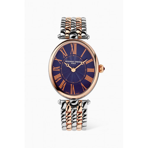 Frédérique Constant - Classics Art Deco Oval Stainless Steel Quartz Watch, 30mm