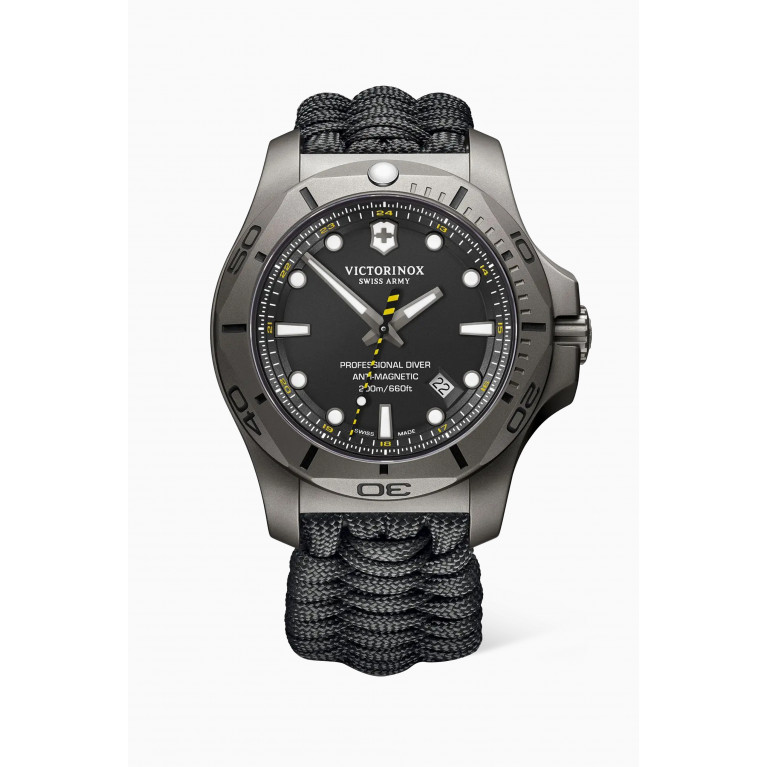 Victorinox - I.N.O.X. Professional Diver Quartz Titanium & Paracord Watch, 45mm