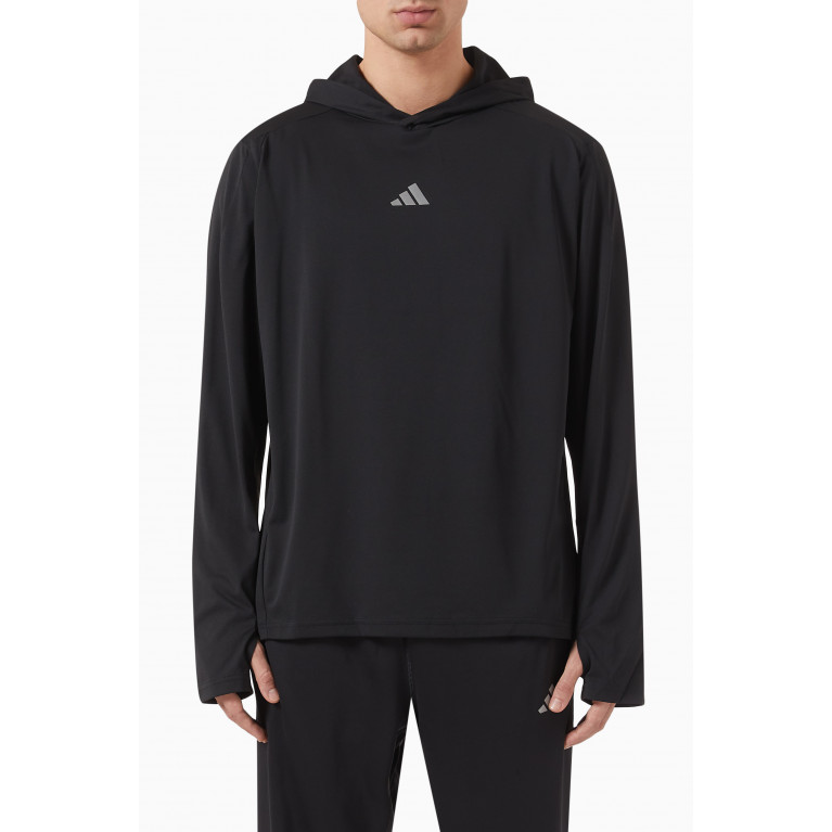 Adidas Sport - X-CITY Lightweight Hoodie in Recycled Nylon