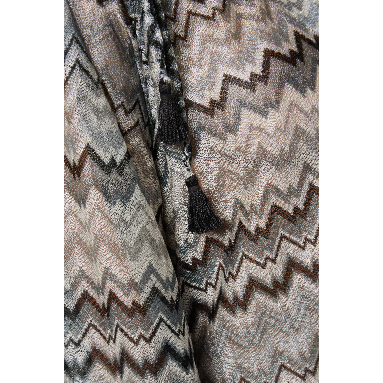 Selcouth - Tassel-detail Knit Kaftan