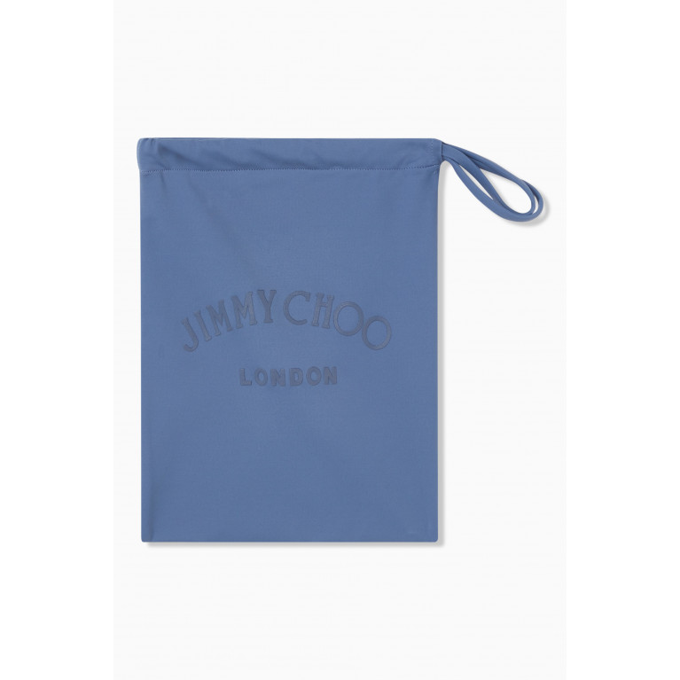 Jimmy Choo - Sira Monogram Bikini Top in Recycled Nylon