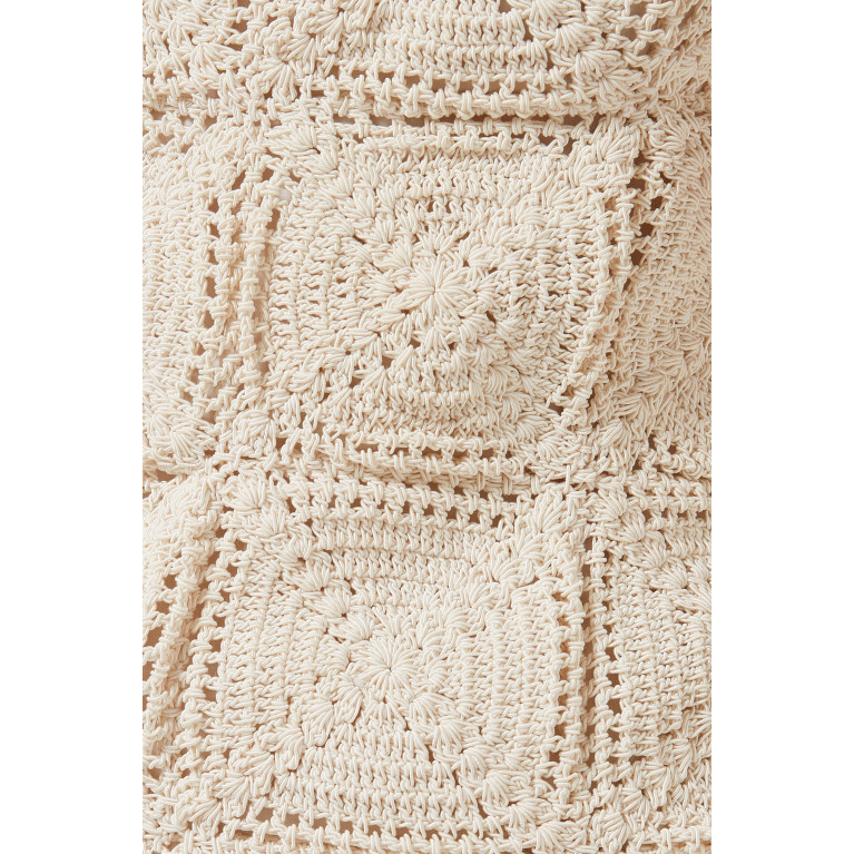 Magali Pascal - Pulau Mini Dress in Crochet