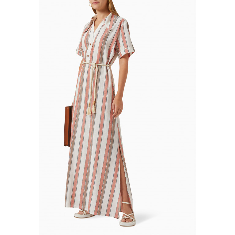 Magali Pascal - Celena Shirt Dress in Cotton & Linen
