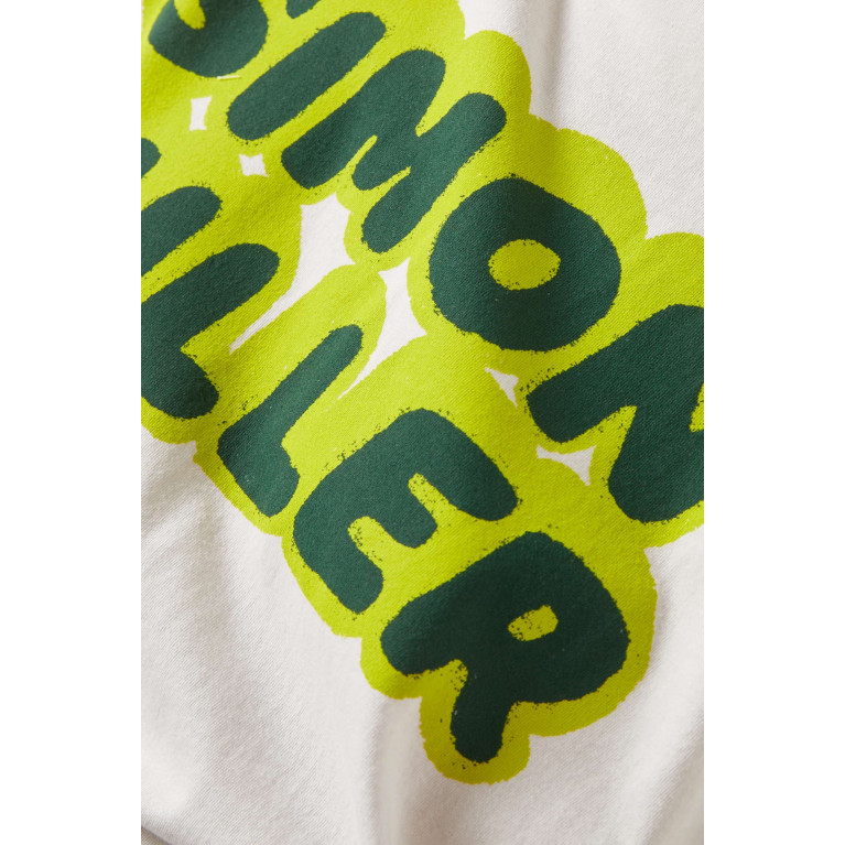 Simon Miller - Reseda Logo Print T-shirt in Organic Cotton