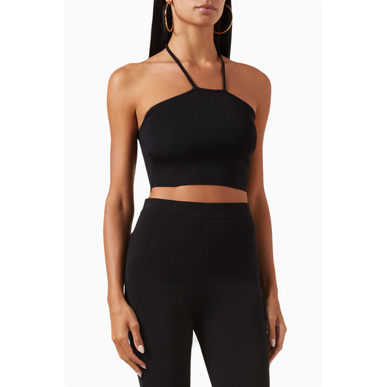 Simon Miller - Beso Crop Top in Viscose-knit