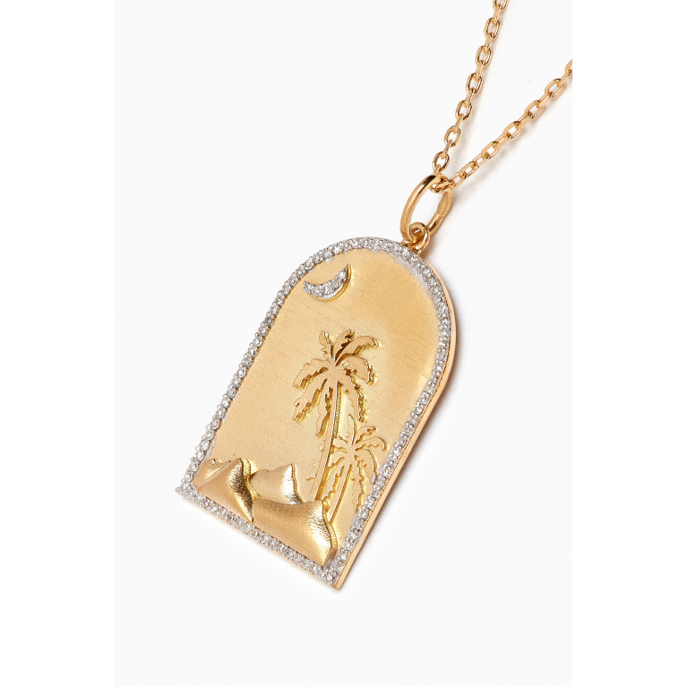Kamushki - Desert Dream Diamond Necklace in 18kt Gold