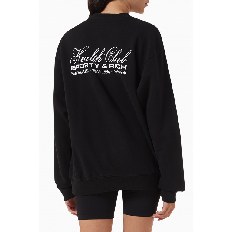Sporty & Rich - Made in USA Sweatshirt in Cotton