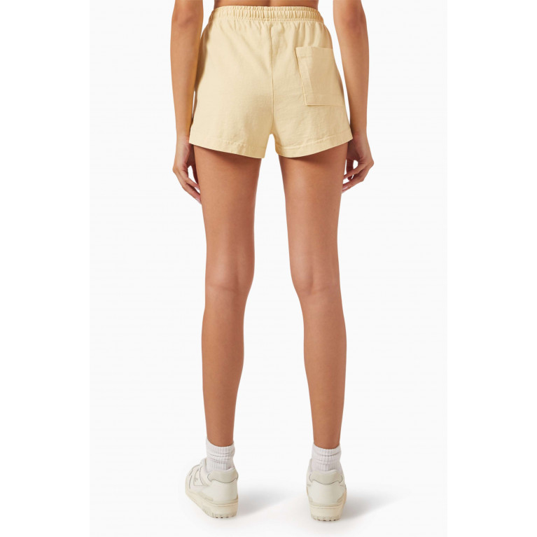 Sporty & Rich - Wellness Ivy Disco Shorts in Cotton