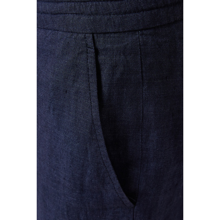 Zegna - Straight Pants in Linen