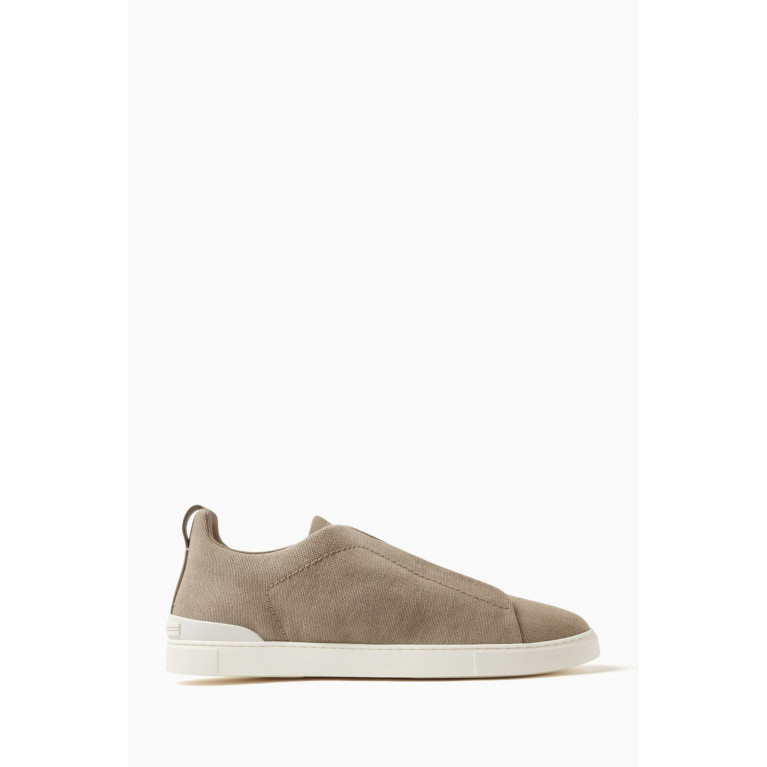 Zegna - Triple Stitch™ Low-top Sneakers in Canvas