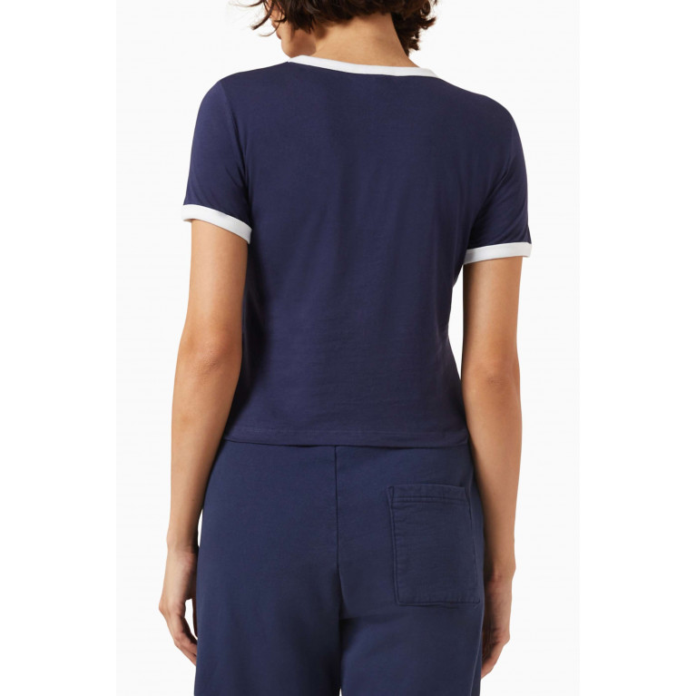 Sporty & Rich - Vendome Ringer T-shirt in Cotton-jersey