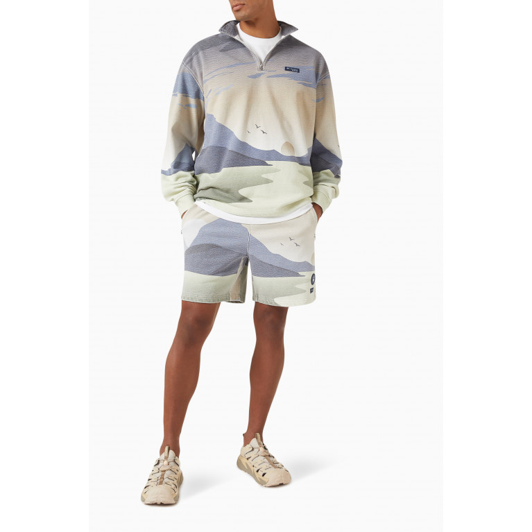 Kith - x Columbia Quarter-zip Sweatshirt in Cotton-fleece