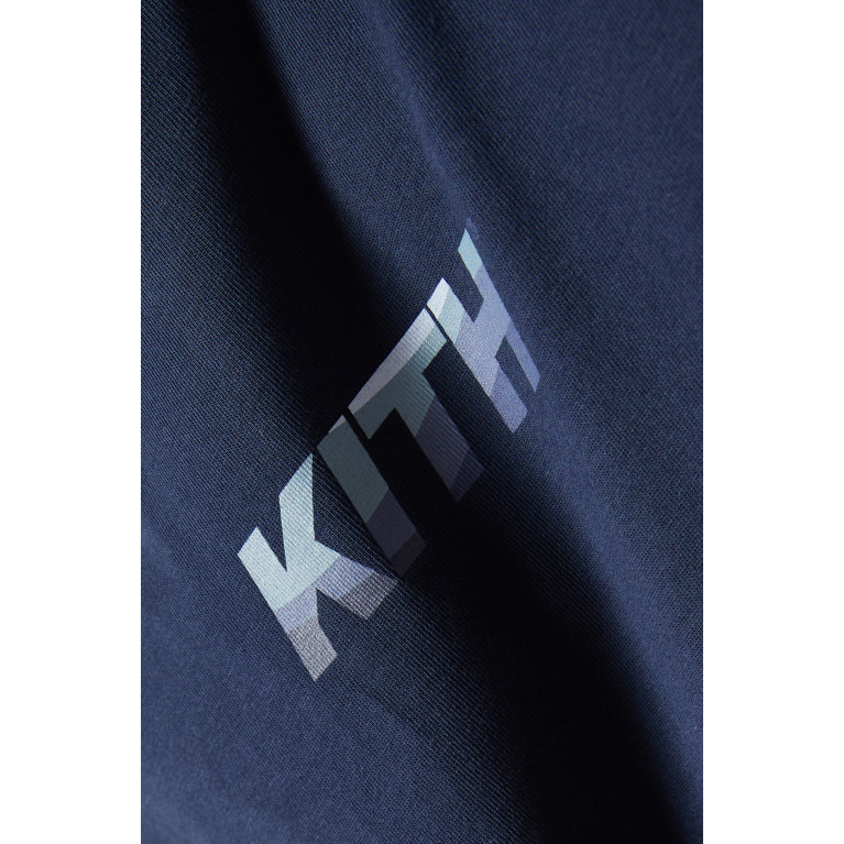 Kith - x Columbia Elemental T-shirt in Cotton Jersey Blue