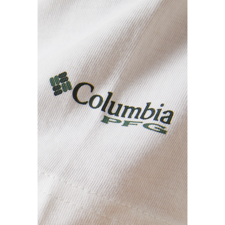 Kith - x Columbia Elemental T-shirt in Cotton Jersey White