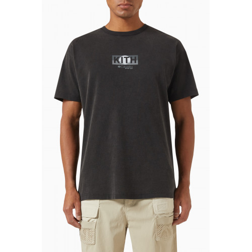 Kith - x Columbia Full Moon Vintage T-shirt in Cotton-jersey