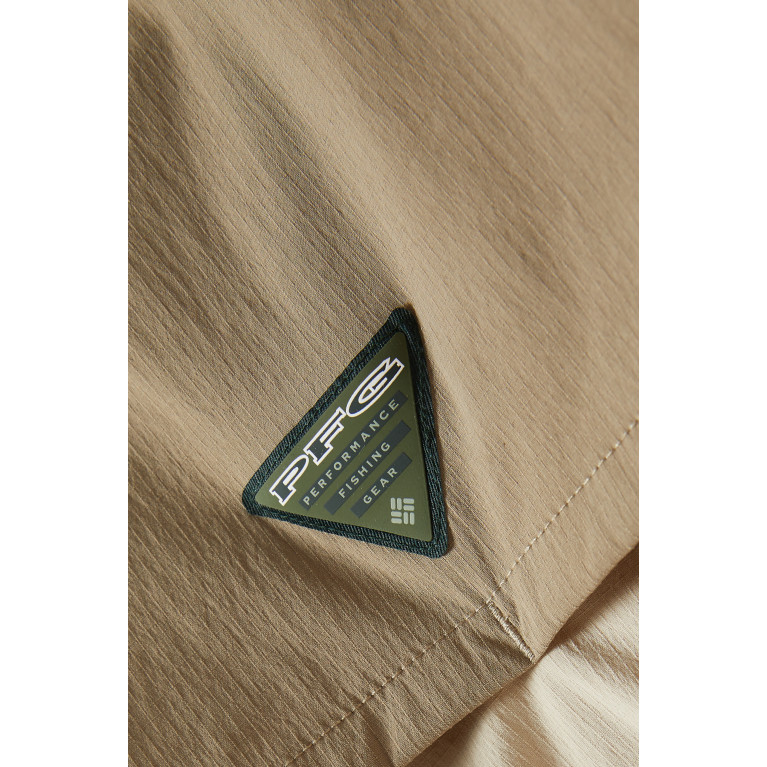 Kith - x Columbia Links Windshirt in Omni- Shield™ Fabric Neutral