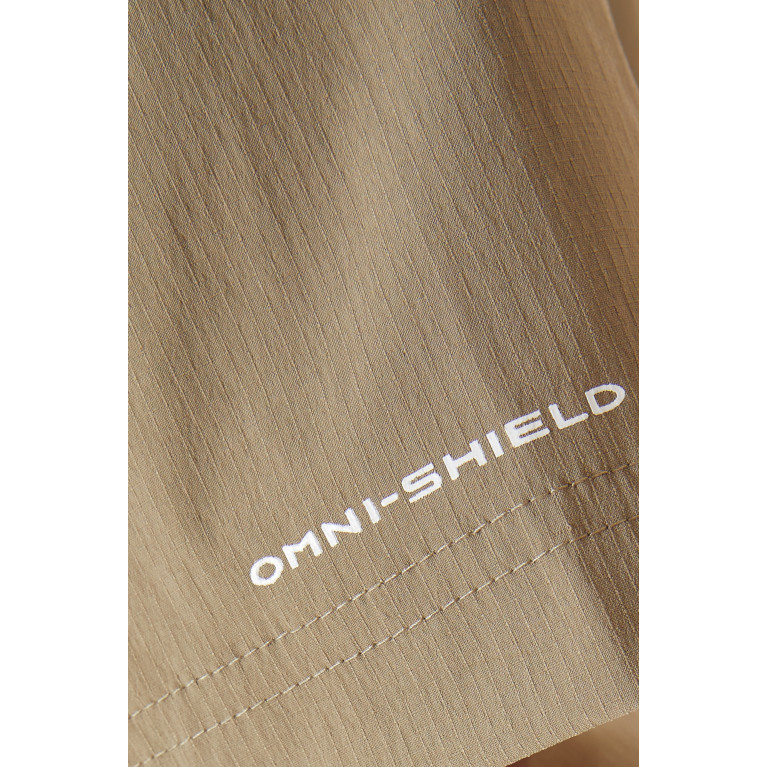 Kith - x Columbia Links Windshirt in Omni- Shield™ Fabric Neutral
