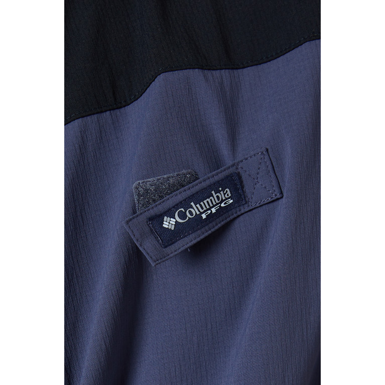 Kith - x Columbia Links Windshirt in Omni- Shield™ Fabric Blue