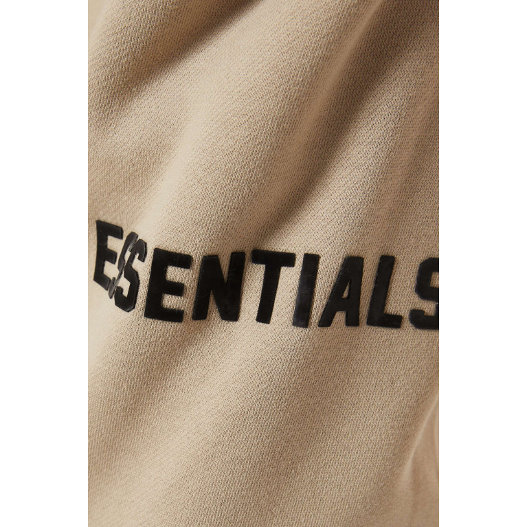 Fear of God Essentials - Flocked Logo Sweatpants in Heavyweight Fleece