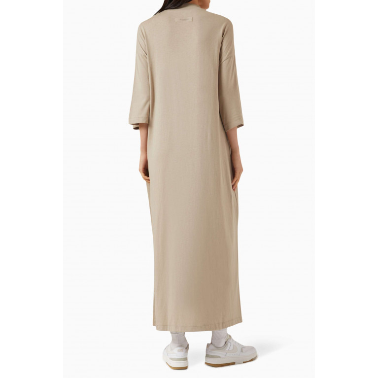 Fear of God Essentials - Essentials 3/4 Sleeve Dress in Jersey