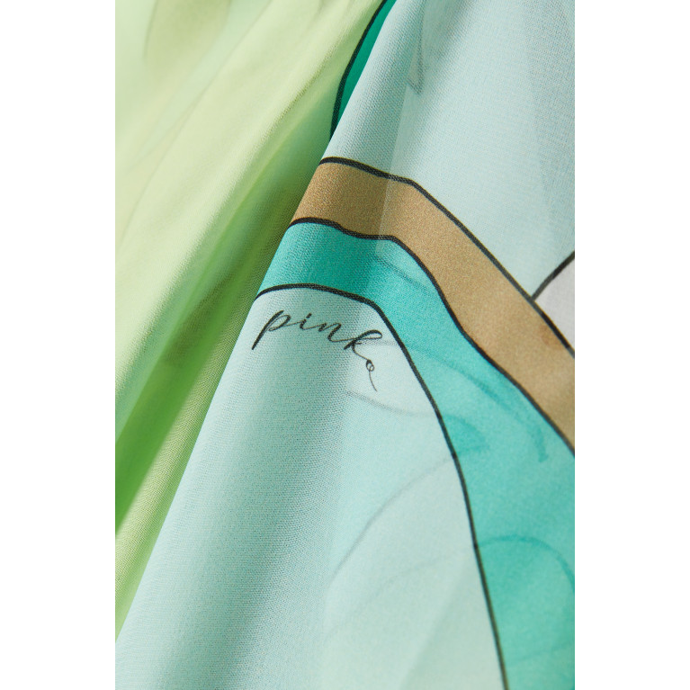 PINKO - Floral Shirt Dress