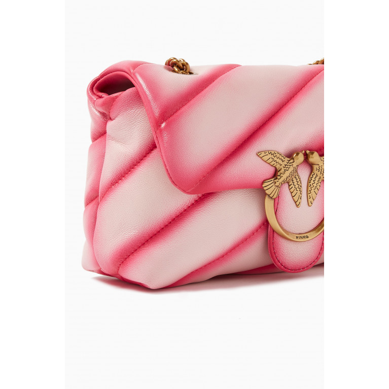 PINKO - Mini Love Puff Bag in Maxi Quilt Nappa