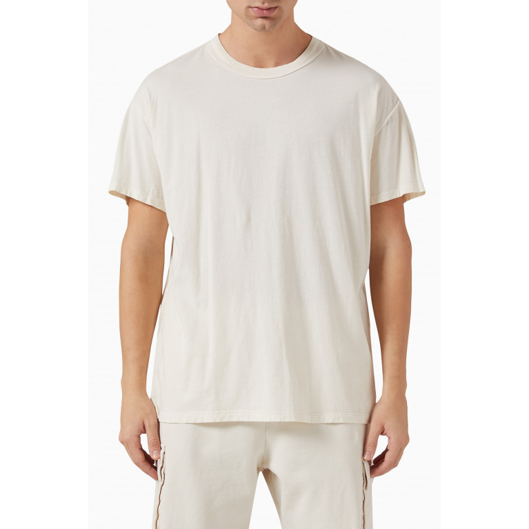 Les Tien - Inside Out T-shirt in Cotton Jersey White
