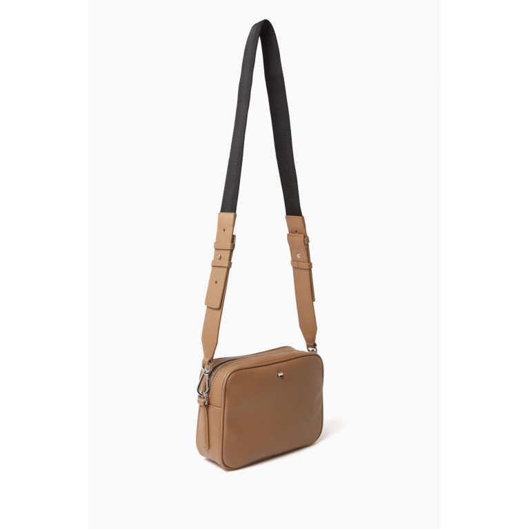 Boss - Medium Olivia Crossbody Bag in Faux-leather