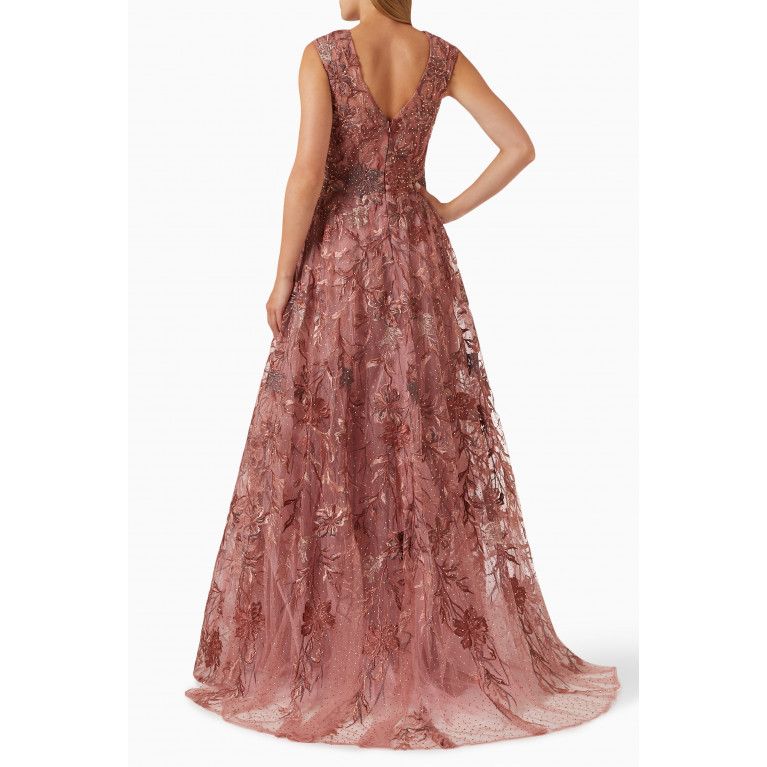 Mac Duggal - Embroidered Gown