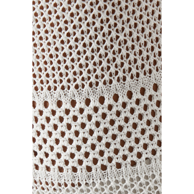 Solid & Striped - The Kimberley Crochet Maxi Dress in Cotton-blend Knit