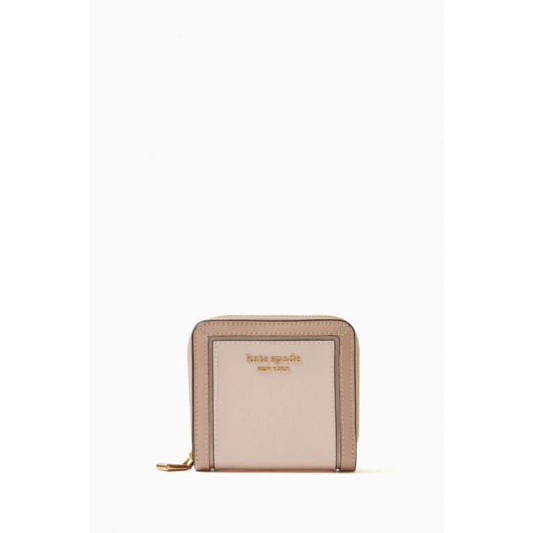 Kate Spade New York - Snall Morgan Compact Wallet in Faux Leather